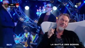 Emission Salut le Terriens avec Florent Pagny, la battle des sosies